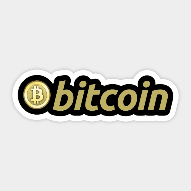 Bitcoin - BTC Crpytocurrency Sticker by cryptogeek